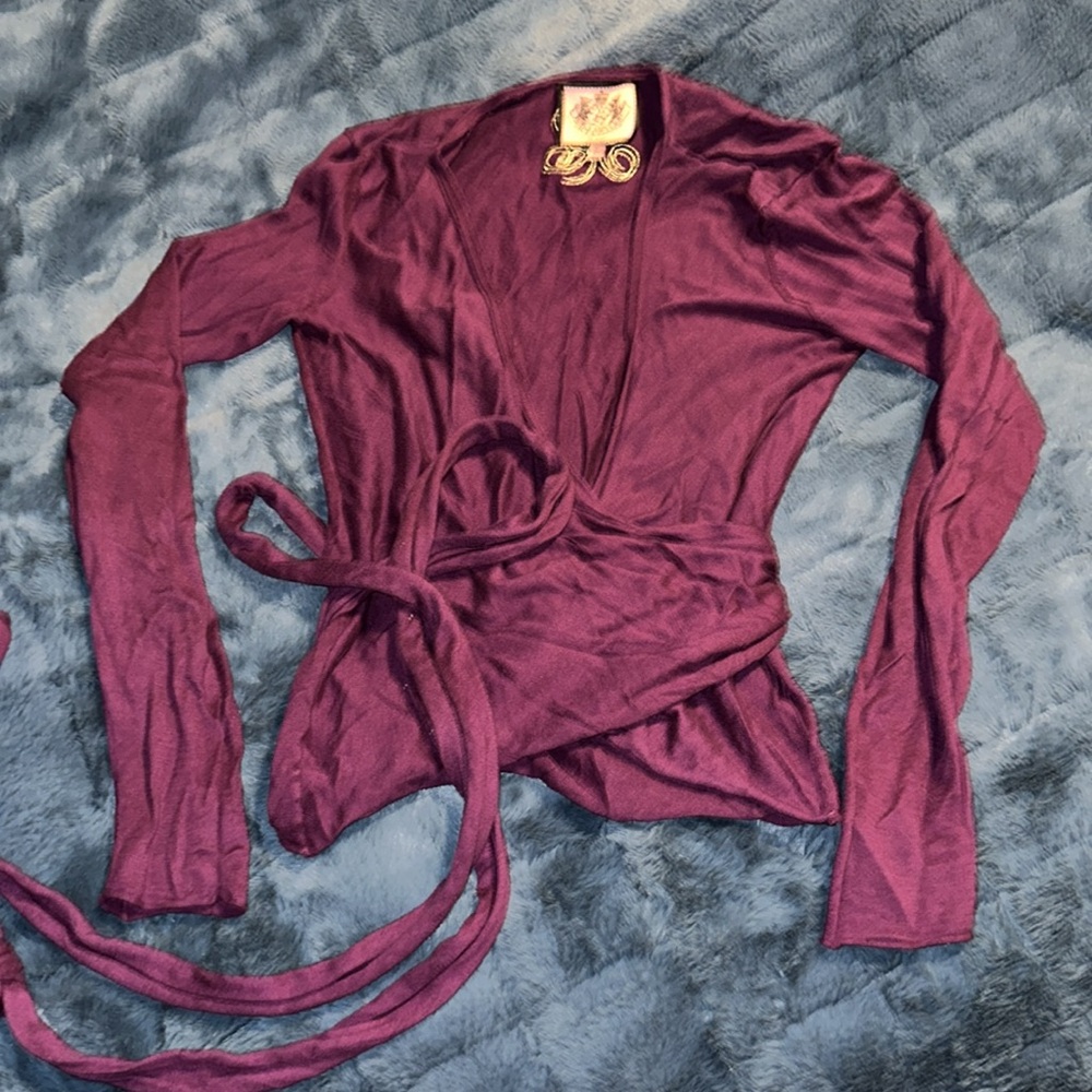 Juicy Couture wrap top